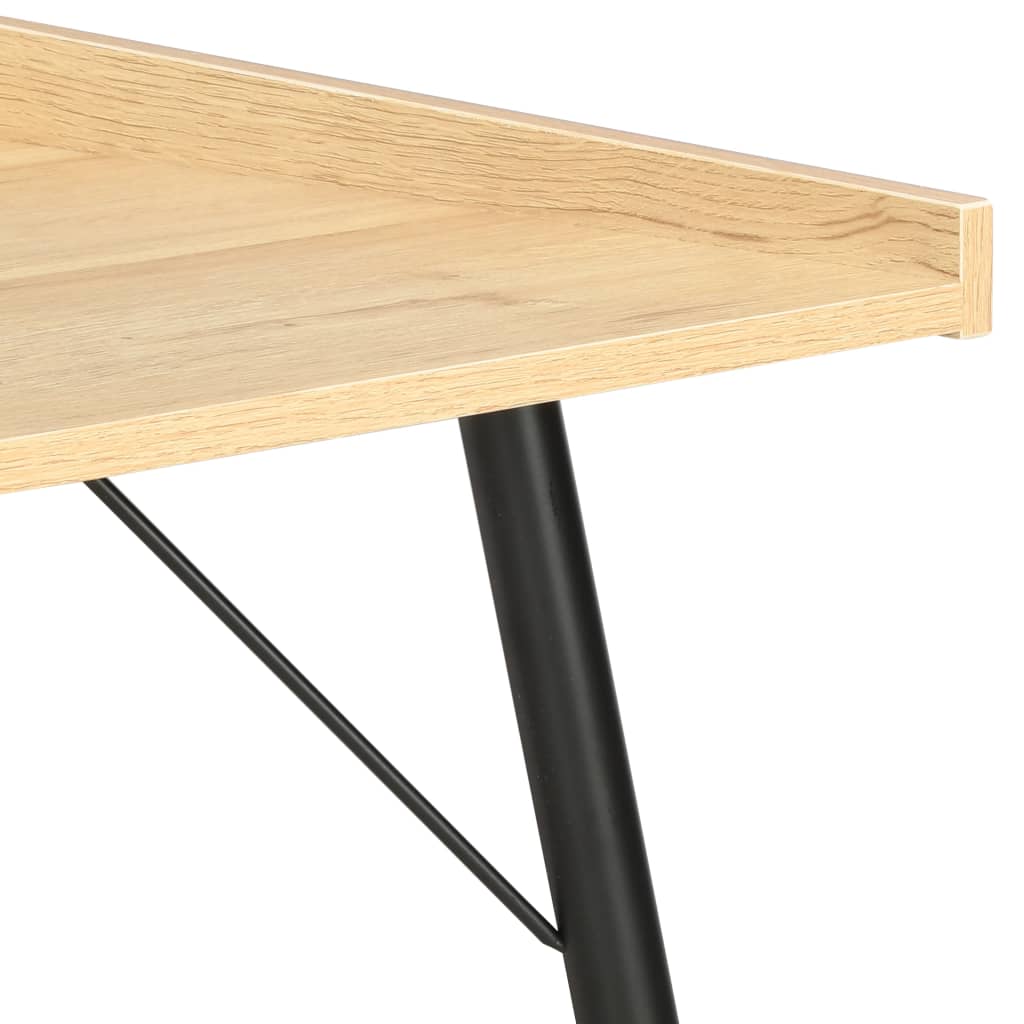 vidaXL Birou, culoarea stejarului, 90 x 50 x 79 cm