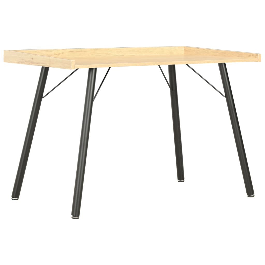 vidaXL Birou, culoarea stejarului, 90 x 50 x 79 cm