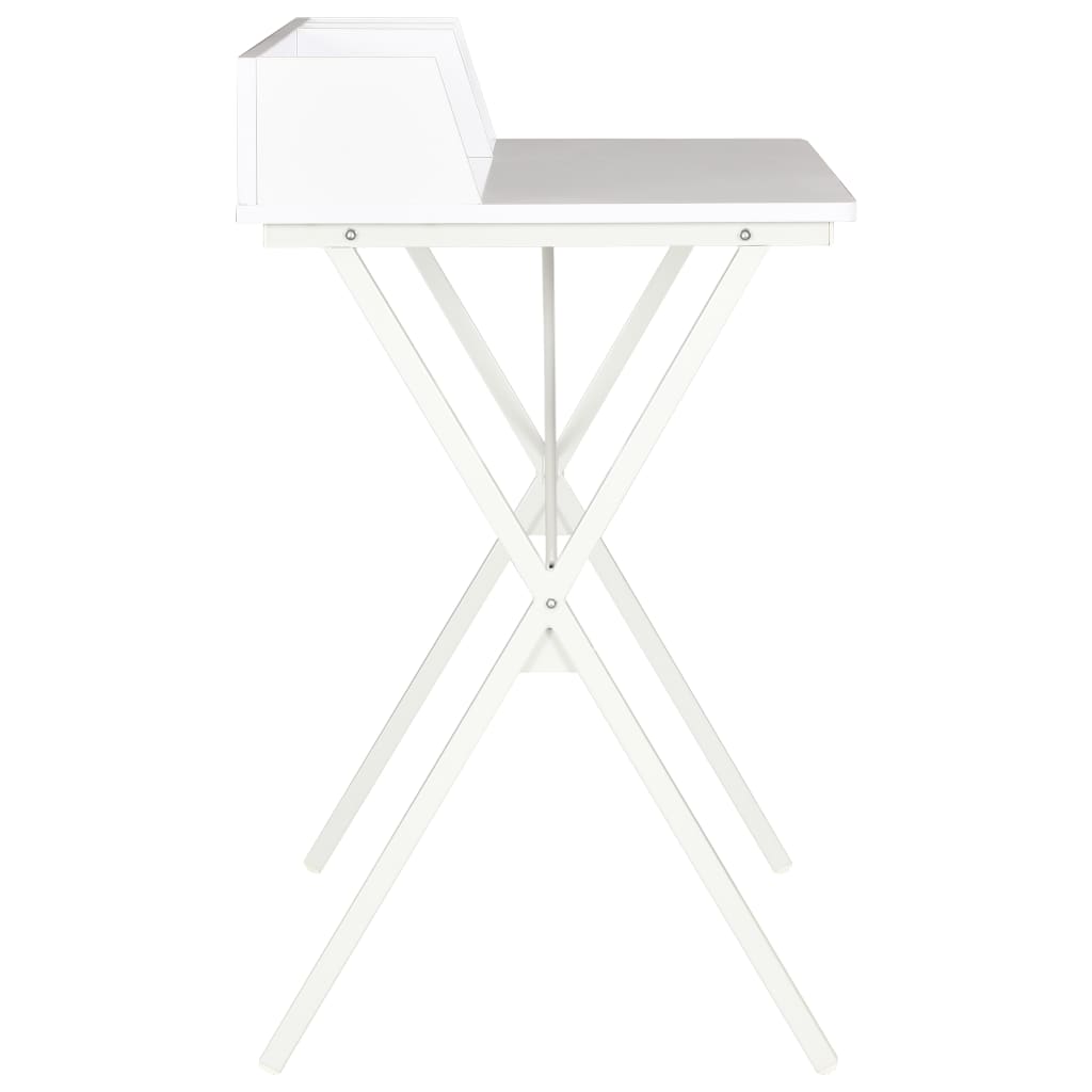 vidaXL Birou, alb, 80 x 50 x 84 cm vidaXL Birou, alb, 80 x 50 x 84 cm
