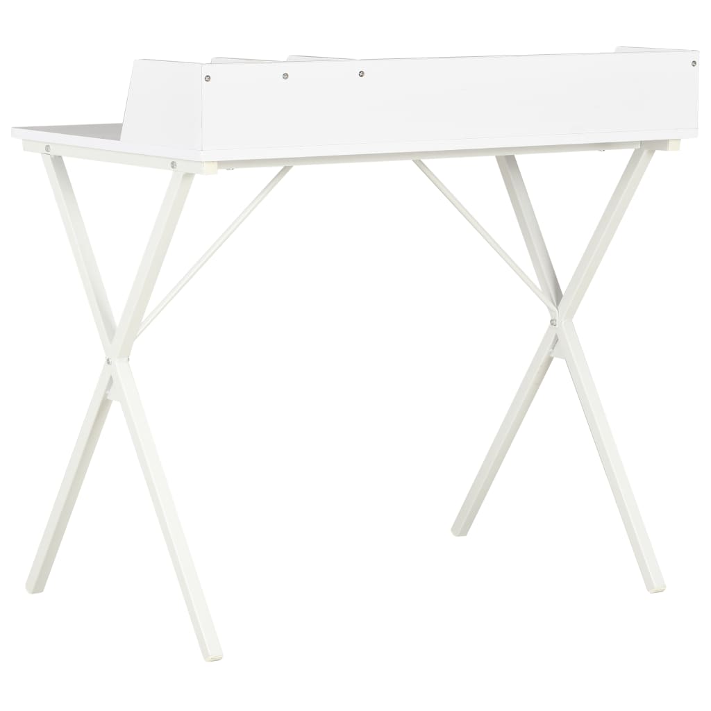 vidaXL Birou, alb, 80 x 50 x 84 cm vidaXL Birou, alb, 80 x 50 x 84 cm