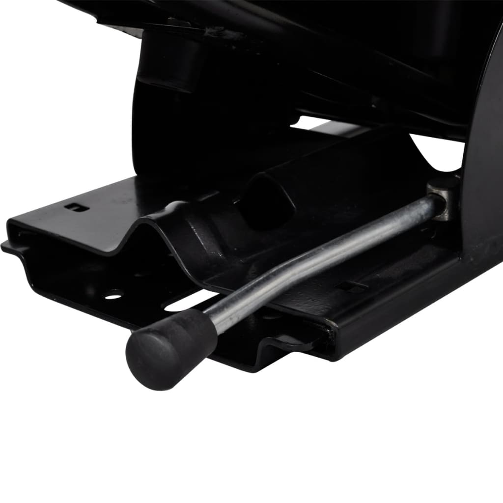 vidaXL Scaun de tractor cu suspensie, negru vidaXL Scaun de tractor cu suspensie, negru