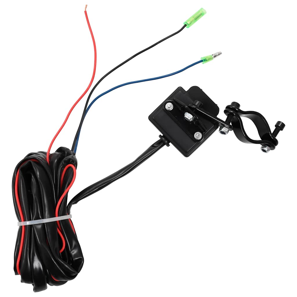 Vinci electric 12 V/1360 kg cu placă de montaj a scripetelui