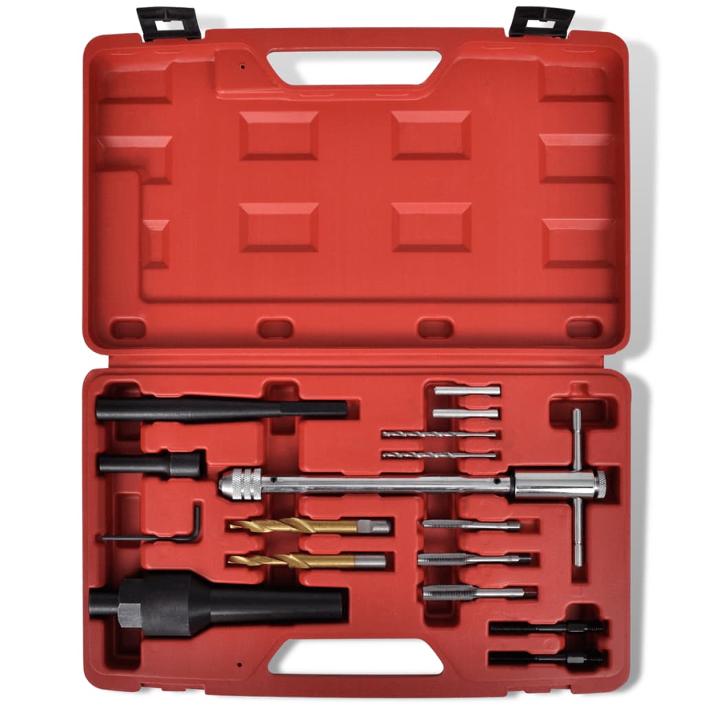 Set extractor bujii reparare filet pentru Audi Seat VW Mercedes Opel Set extractor bujii reparare filet pentru Audi Seat VW Mercedes Opel