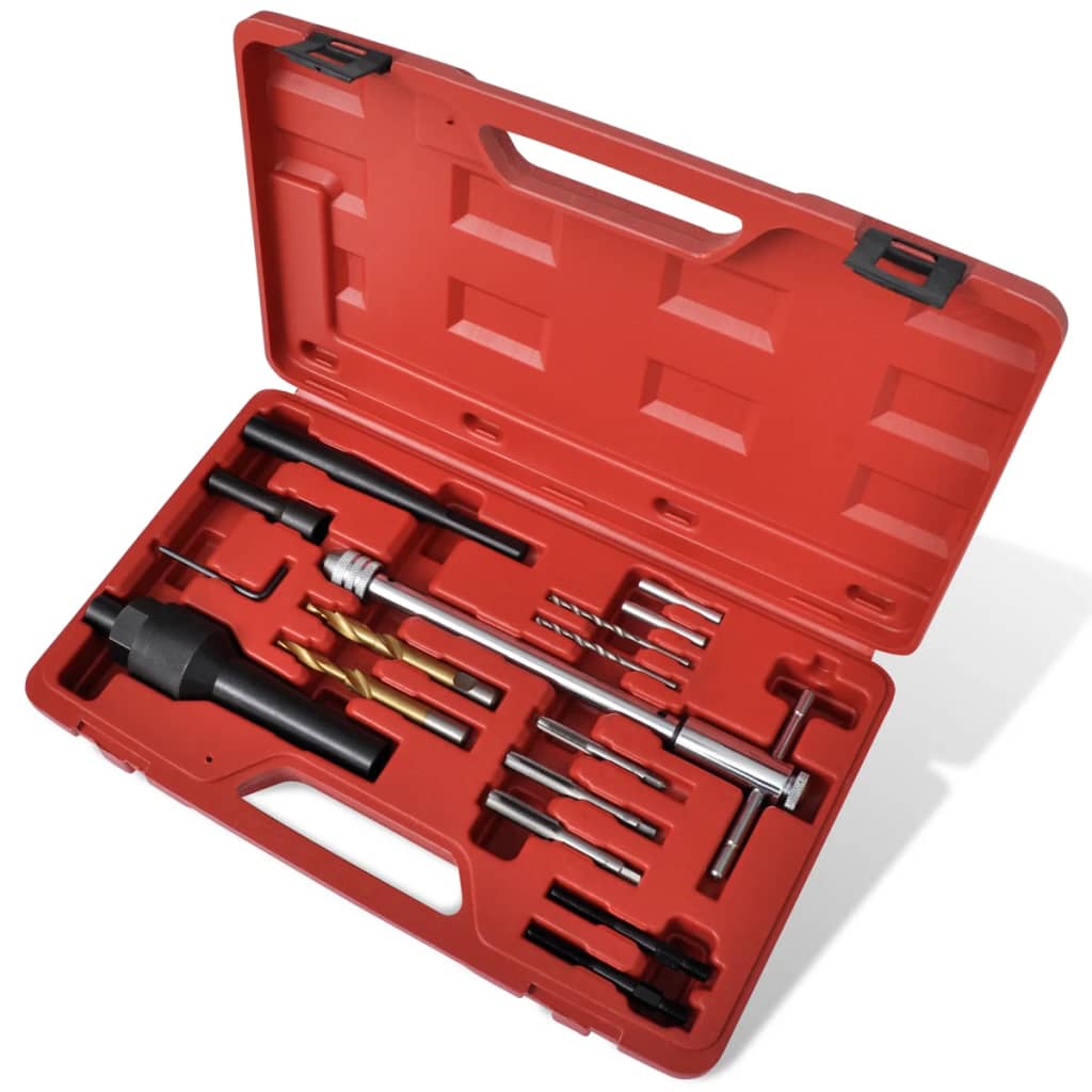 Set extractor bujii reparare filet pentru Audi Seat VW Mercedes Opel Set extractor bujii reparare filet pentru Audi Seat VW Mercedes Opel