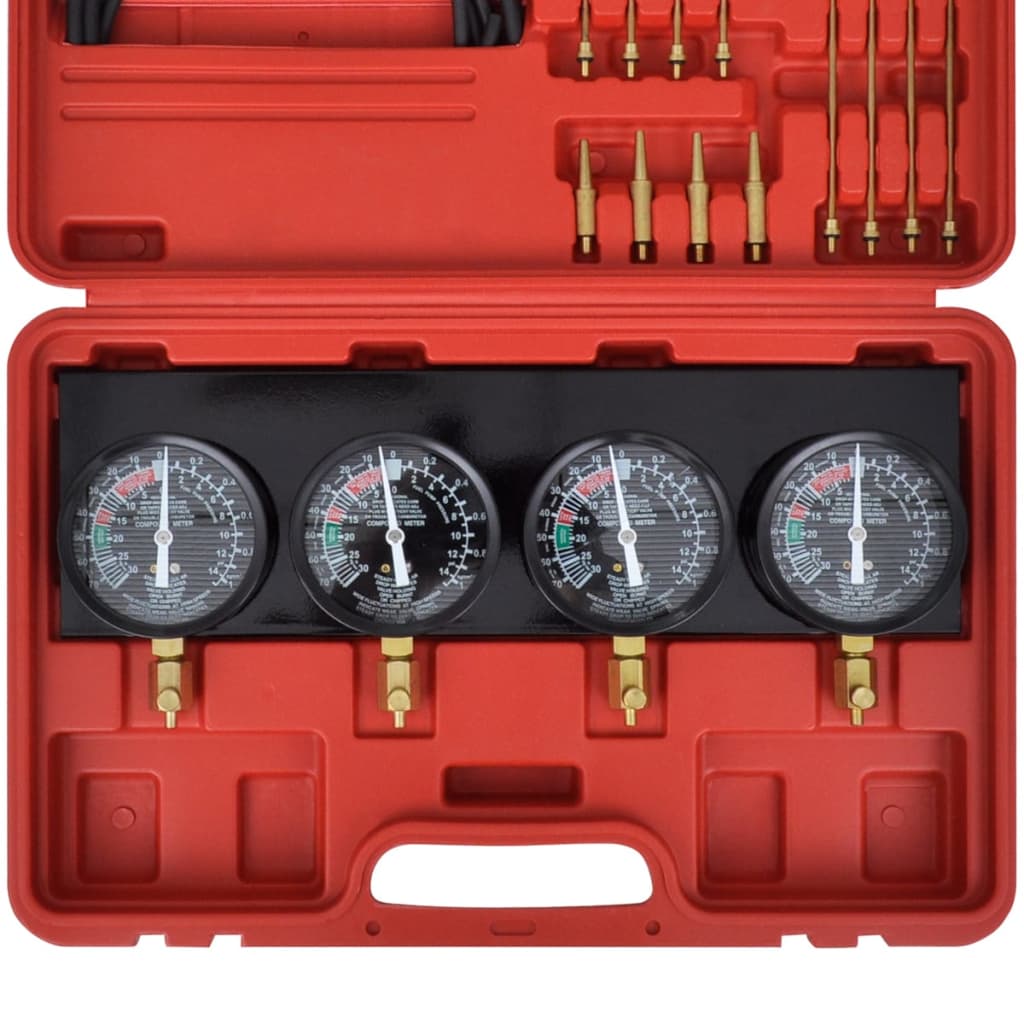 Set unelte pentru sincronizare carburator, cu manometre cu placă fixă Set unelte pentru sincronizare carburator, cu manometre cu placă fixă