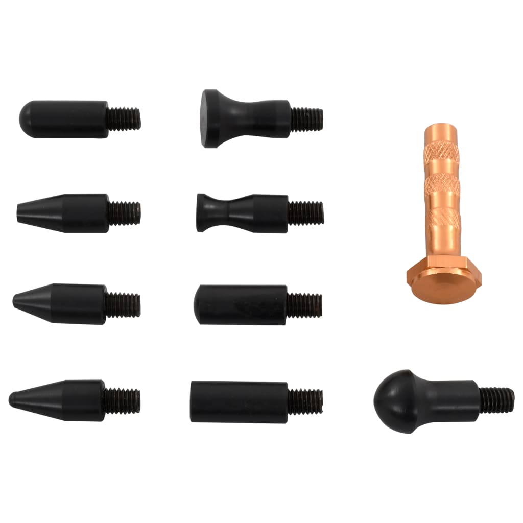 vidaXL Set unelte reparații deformări auto fără vopsea, 10 piese vidaXL Set unelte reparații deformări auto fără vopsea, 10 piese