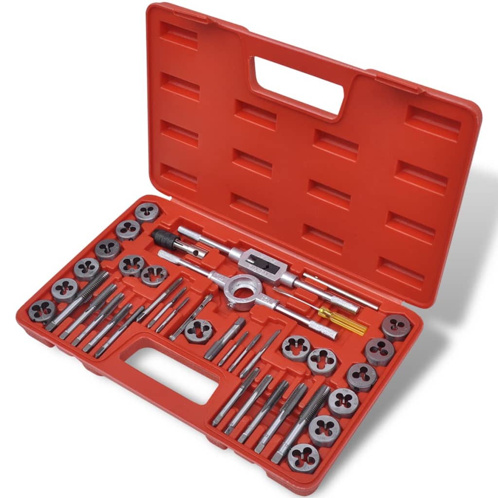 Set de filiere și tarozi, 40 piese Set de filiere și tarozi, 40 piese