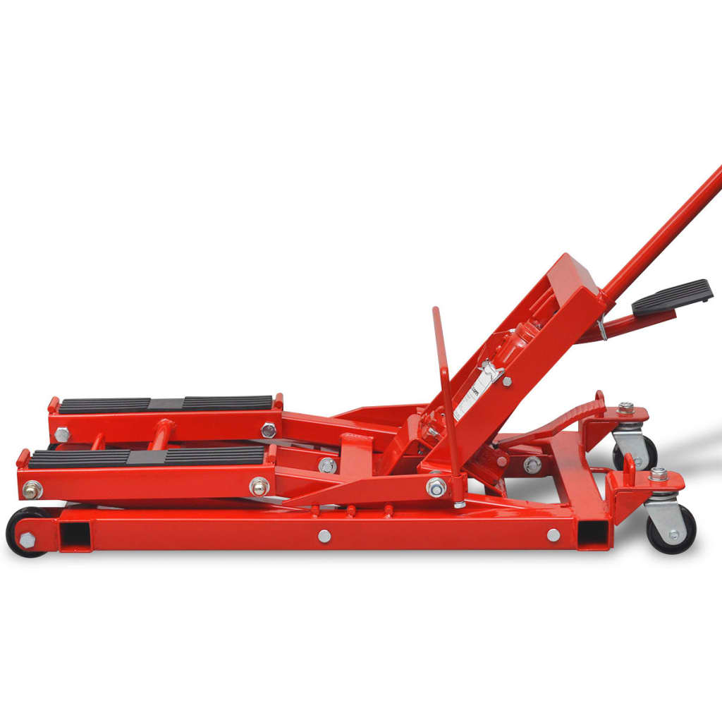 Cric hidraulic pentru motocicletă/ATV, 680 kg, roșu