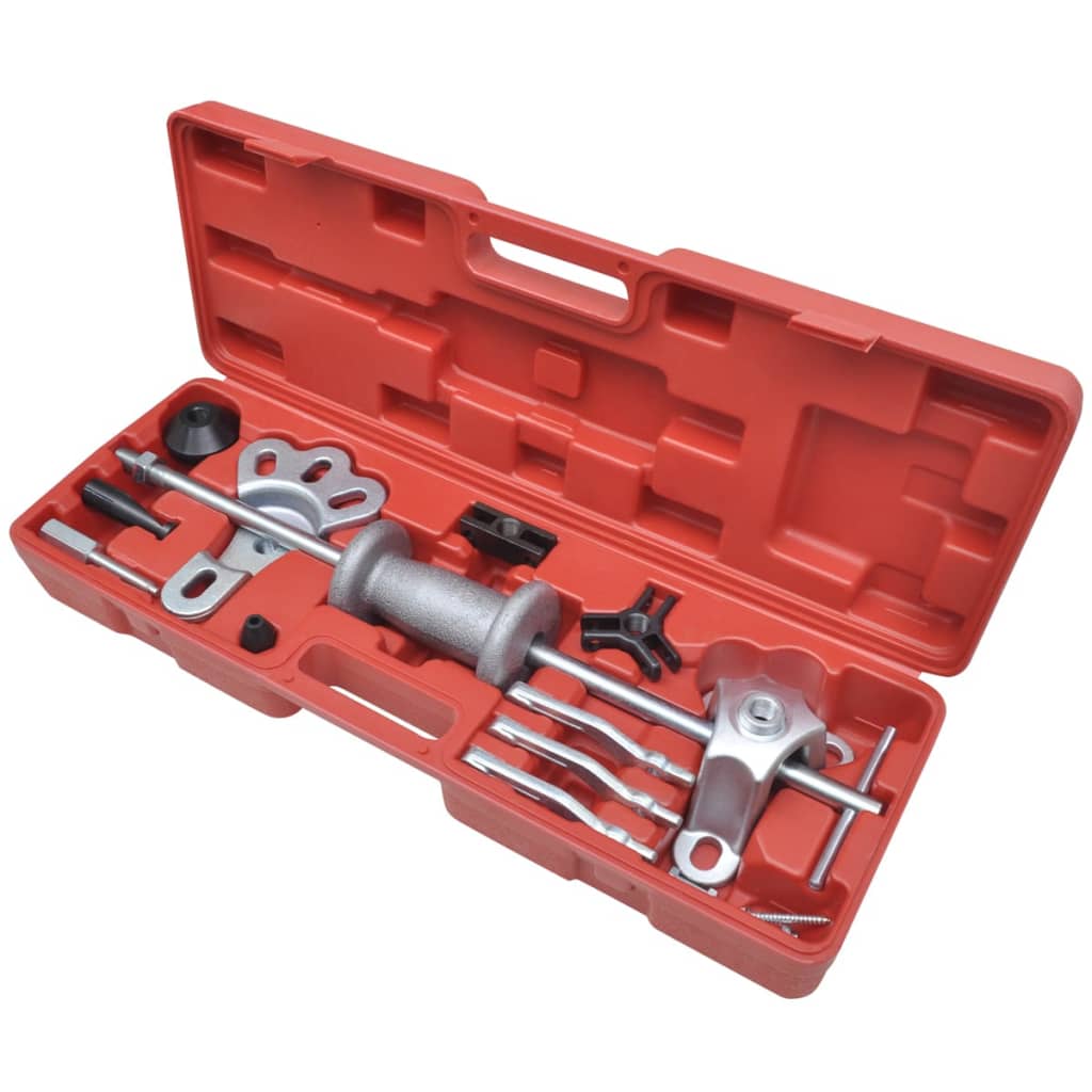 Set de scule, ciocan/extractor, 16 piese Set de scule, ciocan/extractor, 16 piese