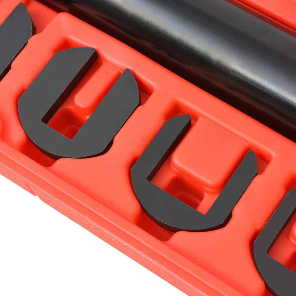 vidaXL Set montare/demontare capete de bară din oțel, opt piese