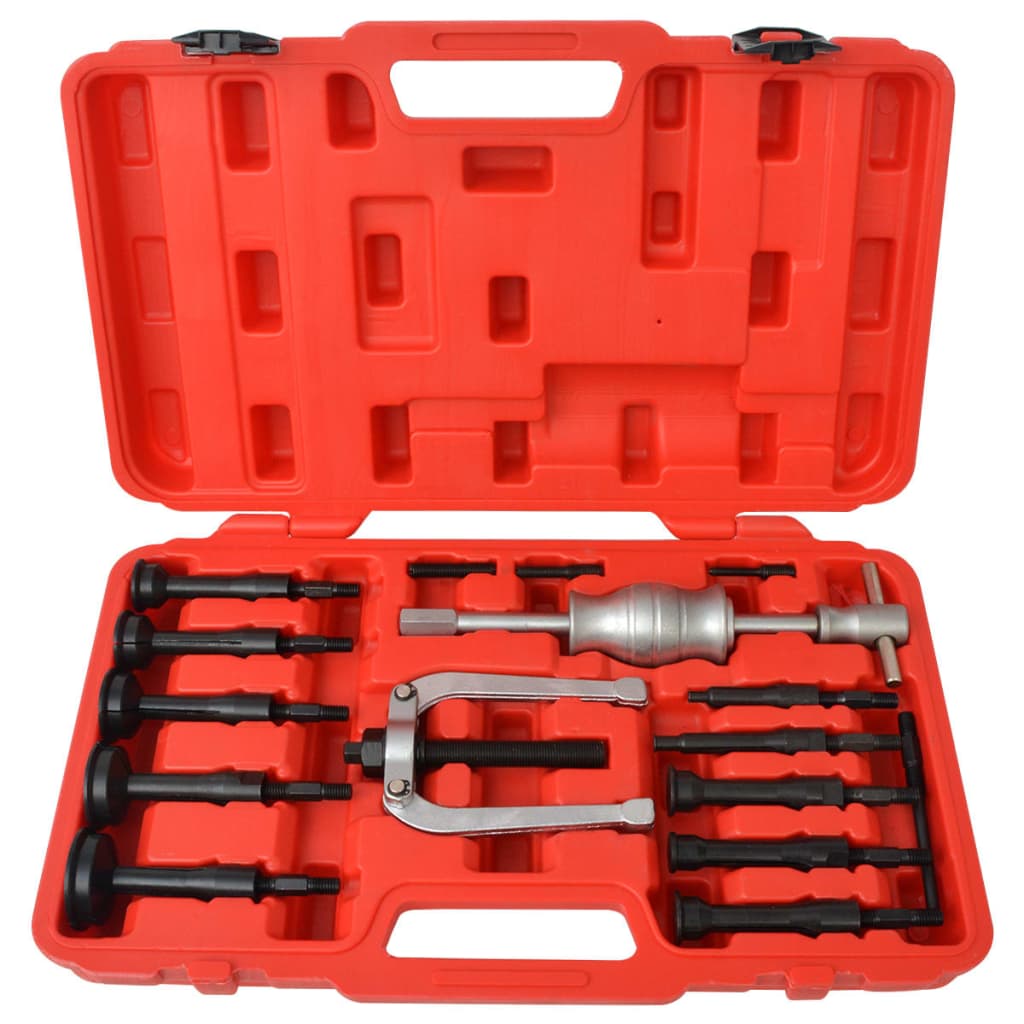 210372 vidaXL Set extractor rulmenți 16 buc. 210372 vidaXL Set extractor rulmenți 16 buc.