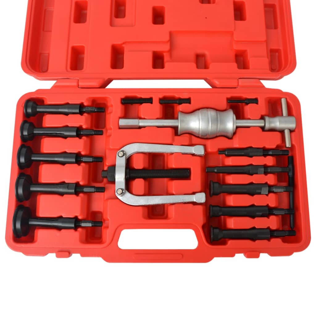 210372 vidaXL Set extractor rulmenți 16 buc. 210372 vidaXL Set extractor rulmenți 16 buc.