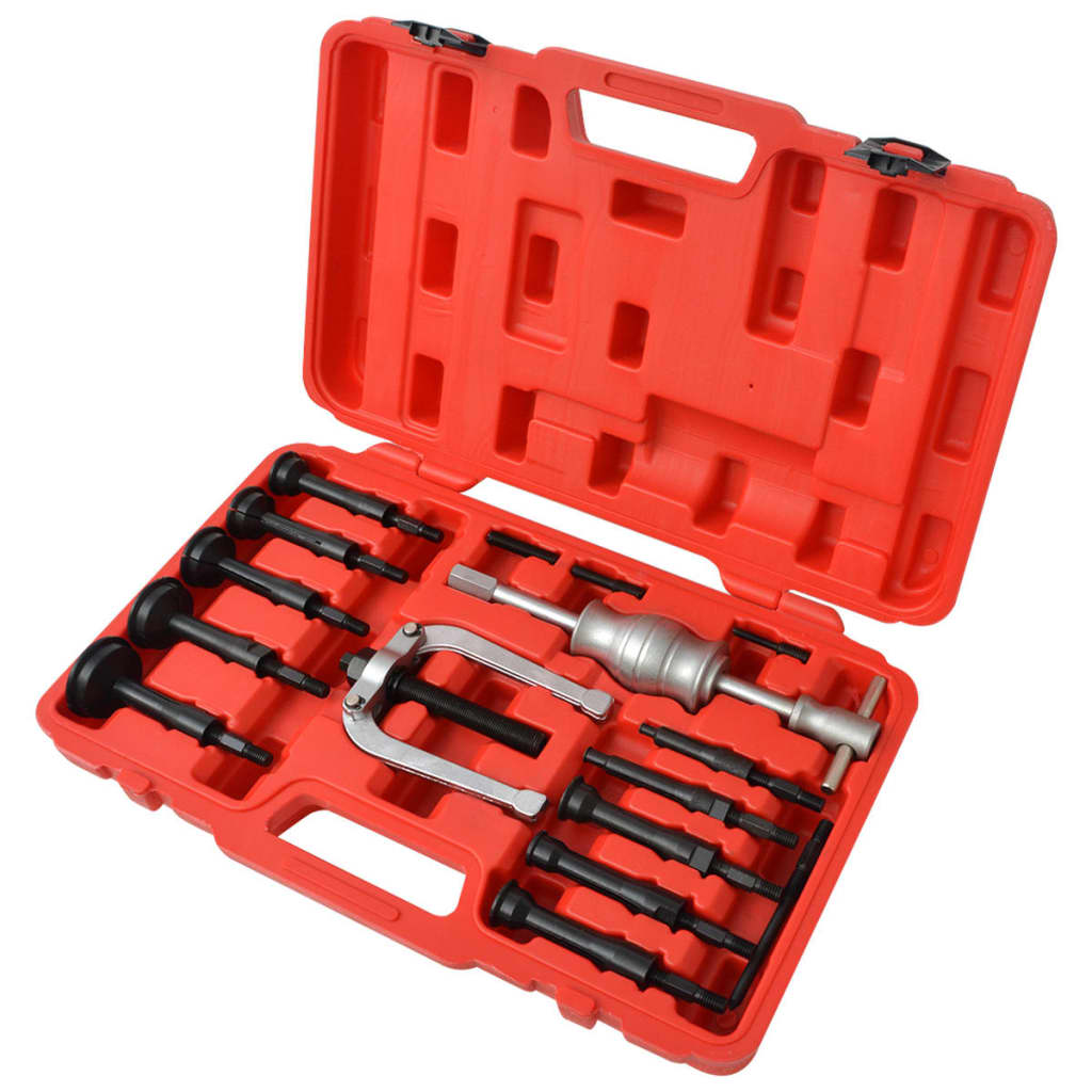 210372 vidaXL Set extractor rulmenți 16 buc. 210372 vidaXL Set extractor rulmenți 16 buc.
