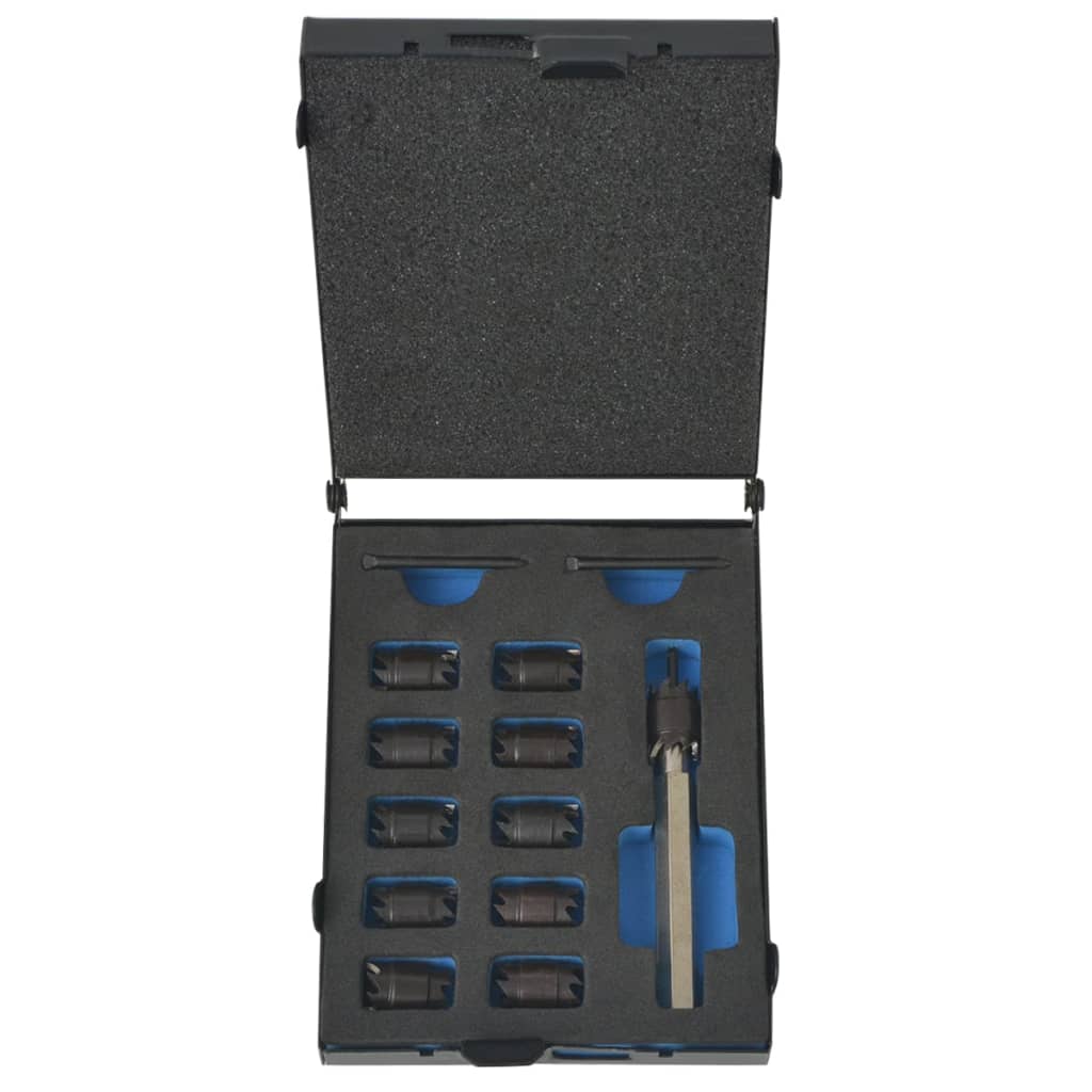 vidaXL Set cutter pentru sudură în puncte, 13 piese, HSS vidaXL Set cutter pentru sudură în puncte, 13 piese, HSS