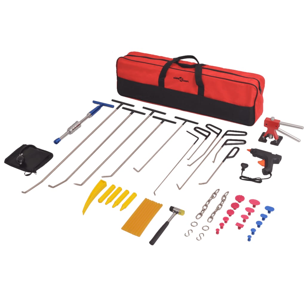 vidaXL Set reparații deformări fără vopsea, 50 piese, oțel inoxidabil vidaXL Set reparații deformări fără vopsea, 50 piese, oțel inoxidabil