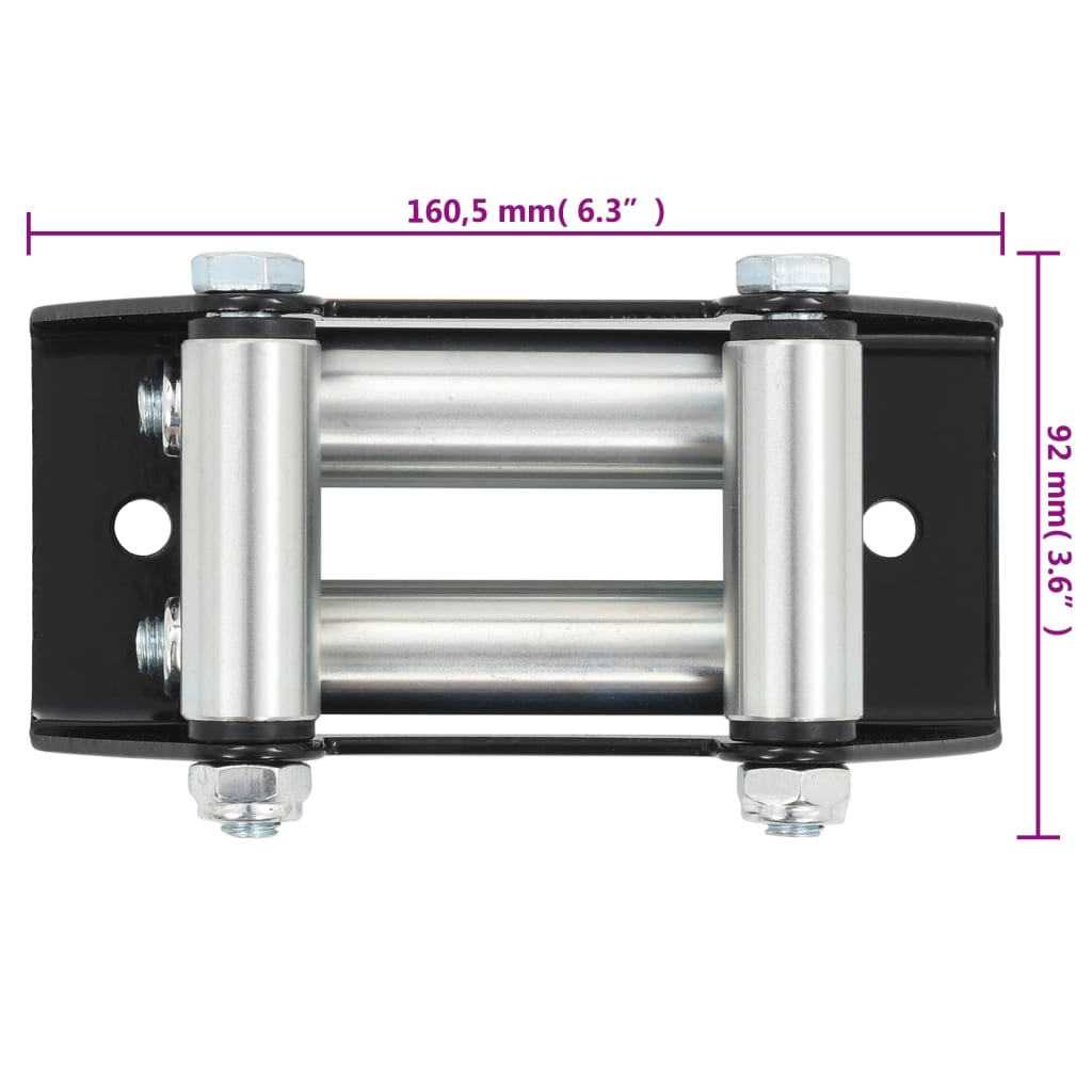 vidaXL Scripete cu 4 căi, oțel, 1600-2000 kg vidaXL Scripete cu 4 căi, oțel, 1600-2000 kg