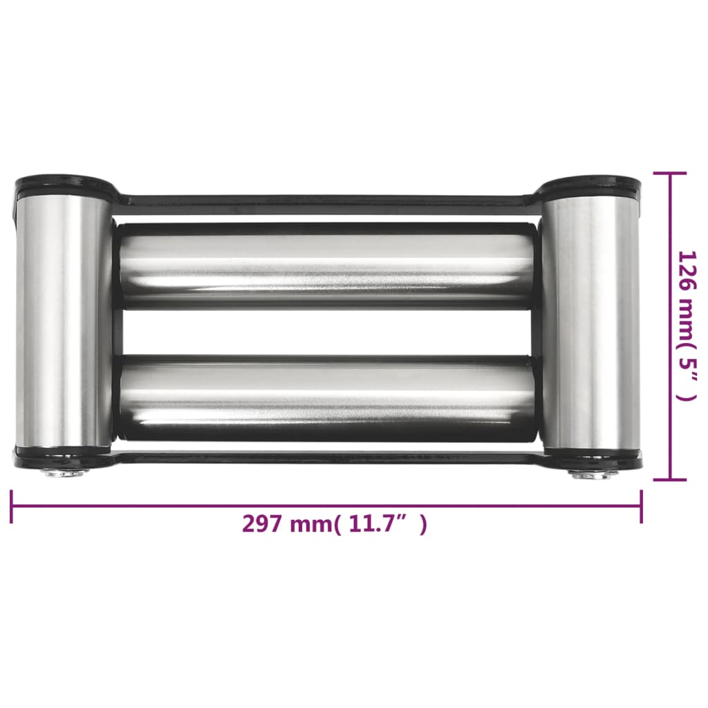 vidaXL Scripete cu 4 căi, oțel, 3600-5900 kg vidaXL Scripete cu 4 căi, oțel, 3600-5900 kg
