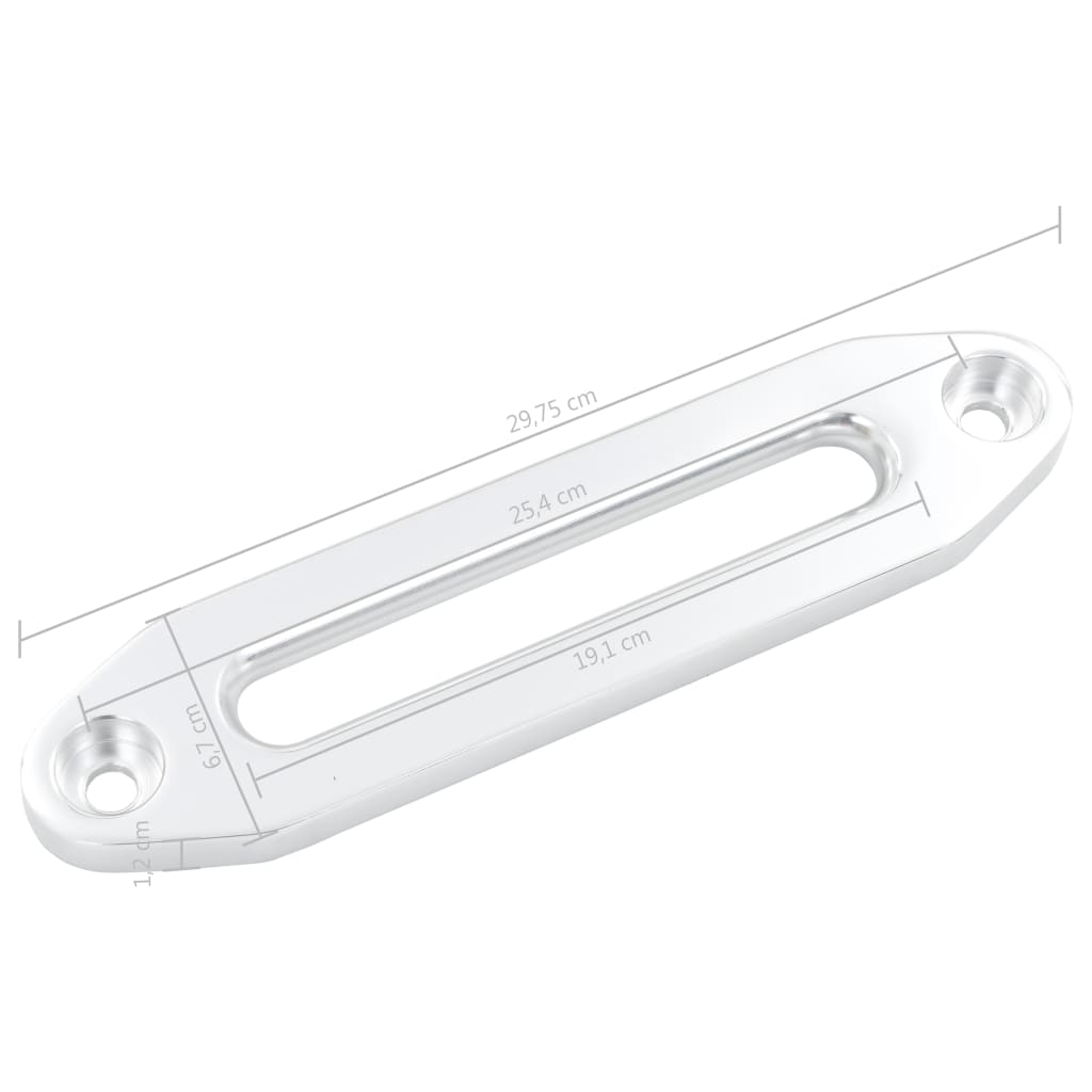 vidaXL Scripete de aluminiu pentru troliu, argintiu, 254 mm vidaXL Scripete de aluminiu pentru troliu, argintiu, 254 mm