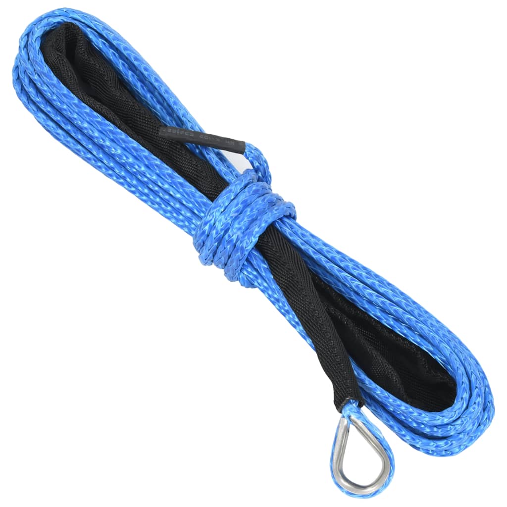 vidaXL Frânghie de troliu, albastru, 5 mm x 9 m vidaXL Frânghie de troliu, albastru, 5 mm x 9 m