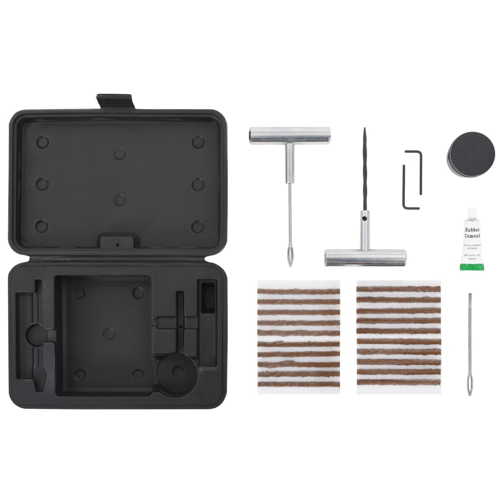 vidaXL Set reparații anvelope auto, 27 piese vidaXL Set reparații anvelope auto, 27 piese