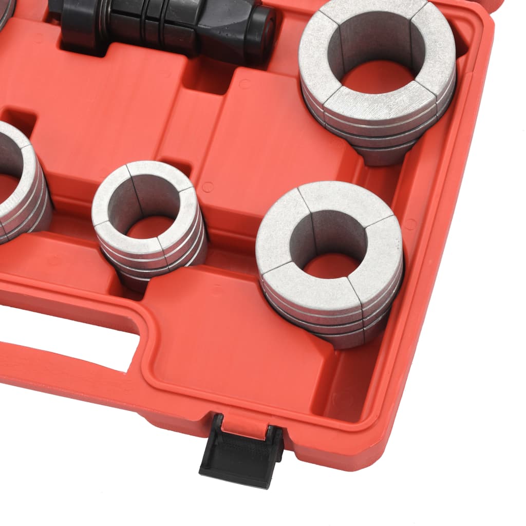 vidaXL Set expandor țevi, 8 piese, oțel nealiat și aluminiu