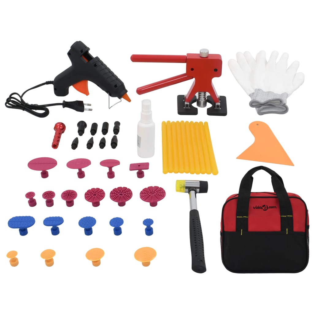 vidaXL Set reparații îndoituri caroserie fără vopsea, 45 de piese vidaXL Set reparații îndoituri caroserie fără vopsea, 45 de piese