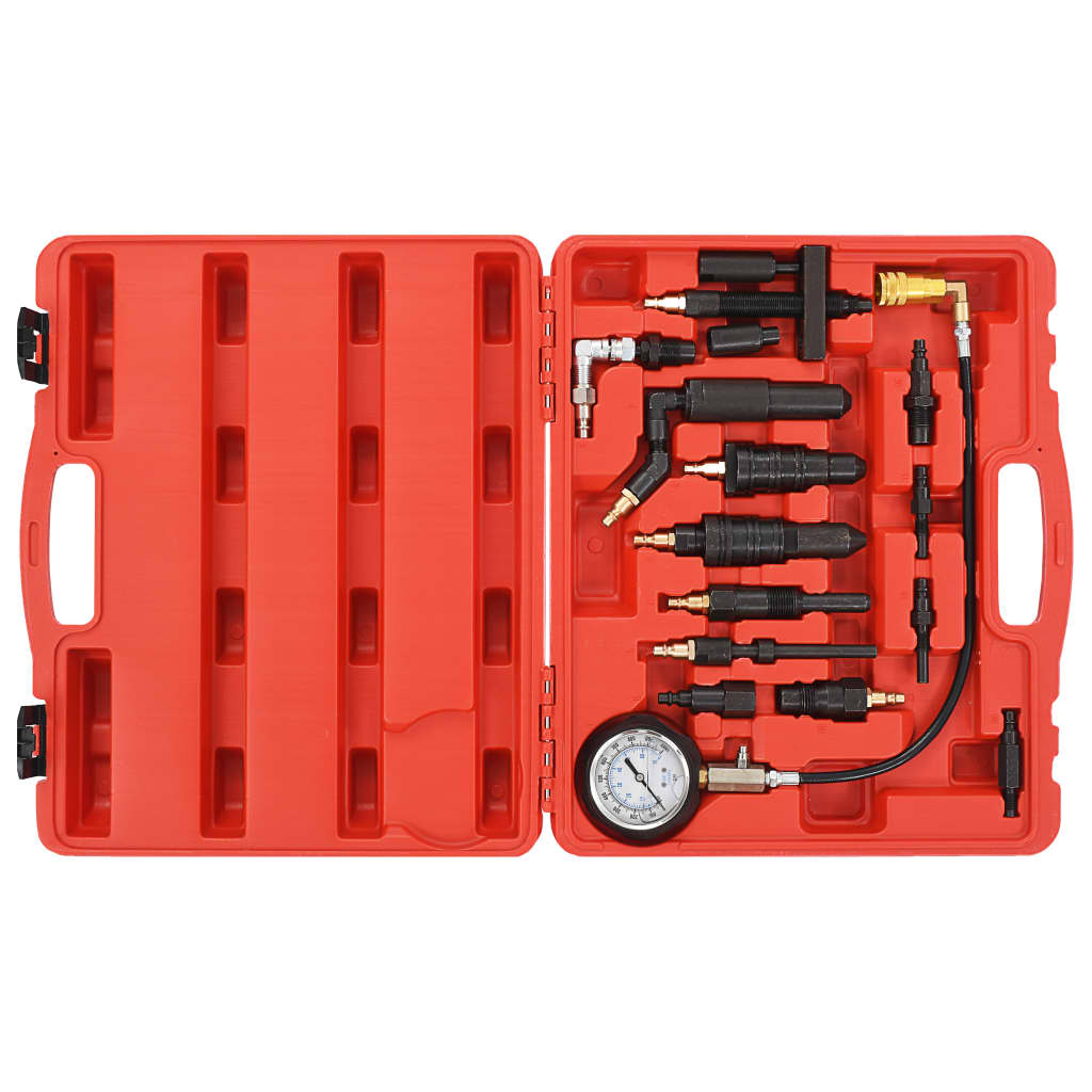 vidaXL Set tester compresie pentru motor Diesel