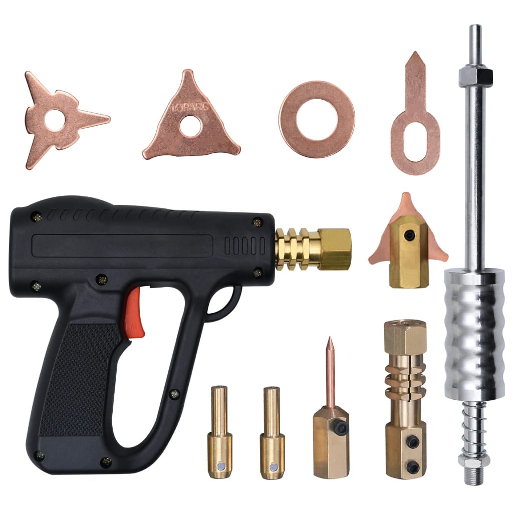 vidaXL Set de sudură reparații deformări auto fără vopsire, 20 piese vidaXL Set de sudură reparații deformări auto fără vopsire, 20 piese