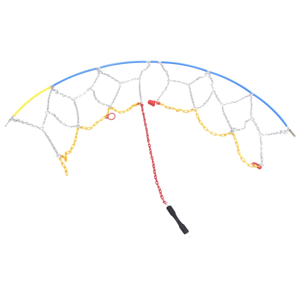 vidaXL Lanțuri antiderapante de zăpadă auto, 2 buc., 9 mm, KN130 vidaXL Lanțuri antiderapante de zăpadă auto, 2 buc., 9 mm, KN130