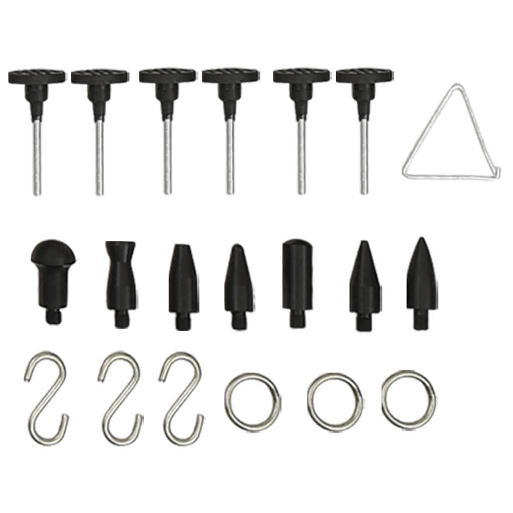 vidaXL Set unelte reparații deformări auto fără vopsire, 80 piese vidaXL Set unelte reparații deformări auto fără vopsire, 80 piese