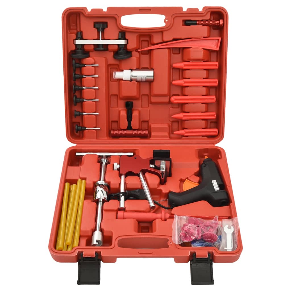 vidaXL Set reparații deformări auto, 42 piese, casetă de depozitare vidaXL Set reparații deformări auto, 42 piese, casetă de depozitare