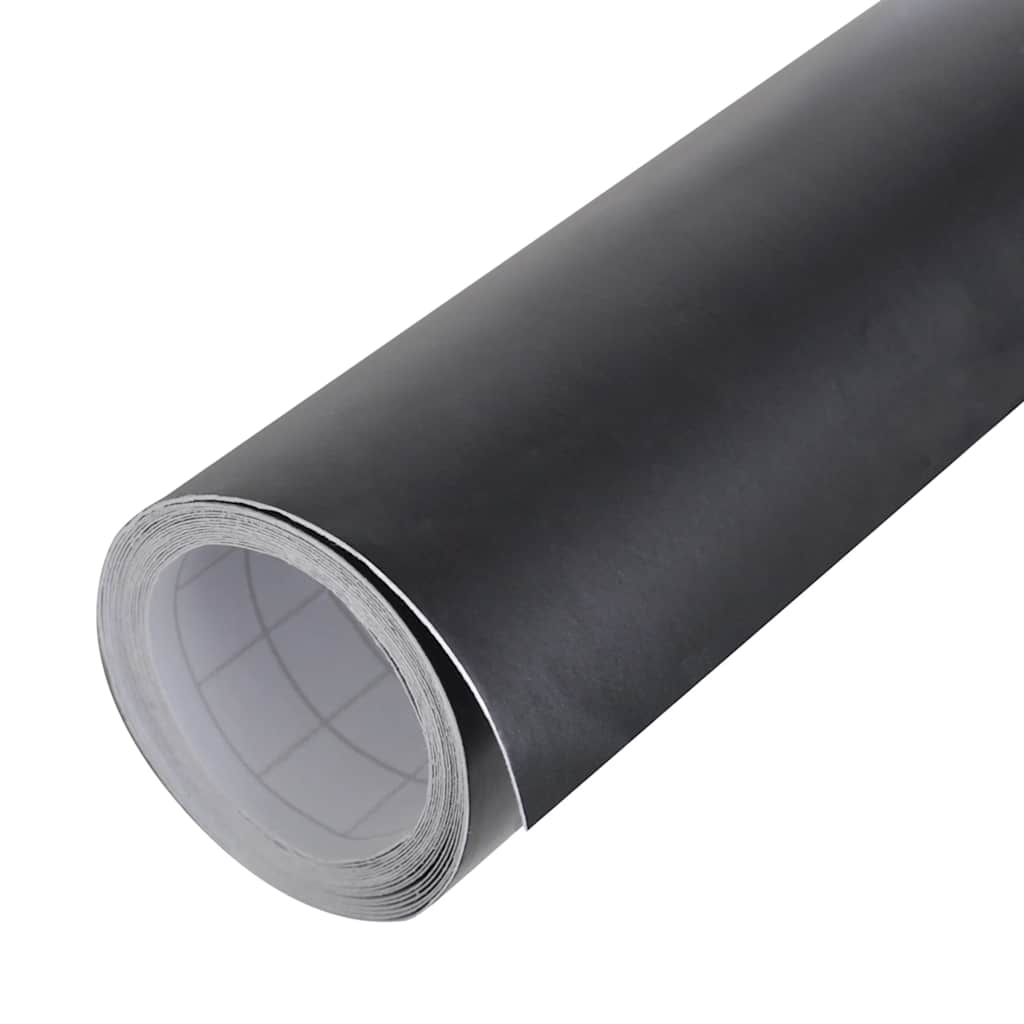 vidaXL Folie auto, negru mat, 100x150 cm vidaXL Folie auto, negru mat, 100x150 cm