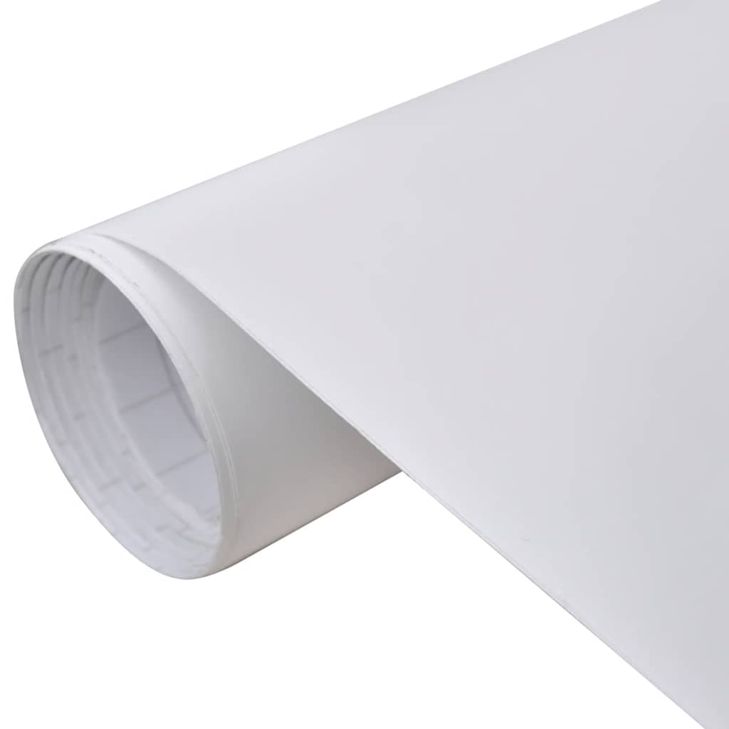 vidaXL Folii auto, 2 buc., alb mat, 100x150 cm + 50x150 cm vidaXL Folii auto, 2 buc., alb mat, 100x150 cm + 50x150 cm