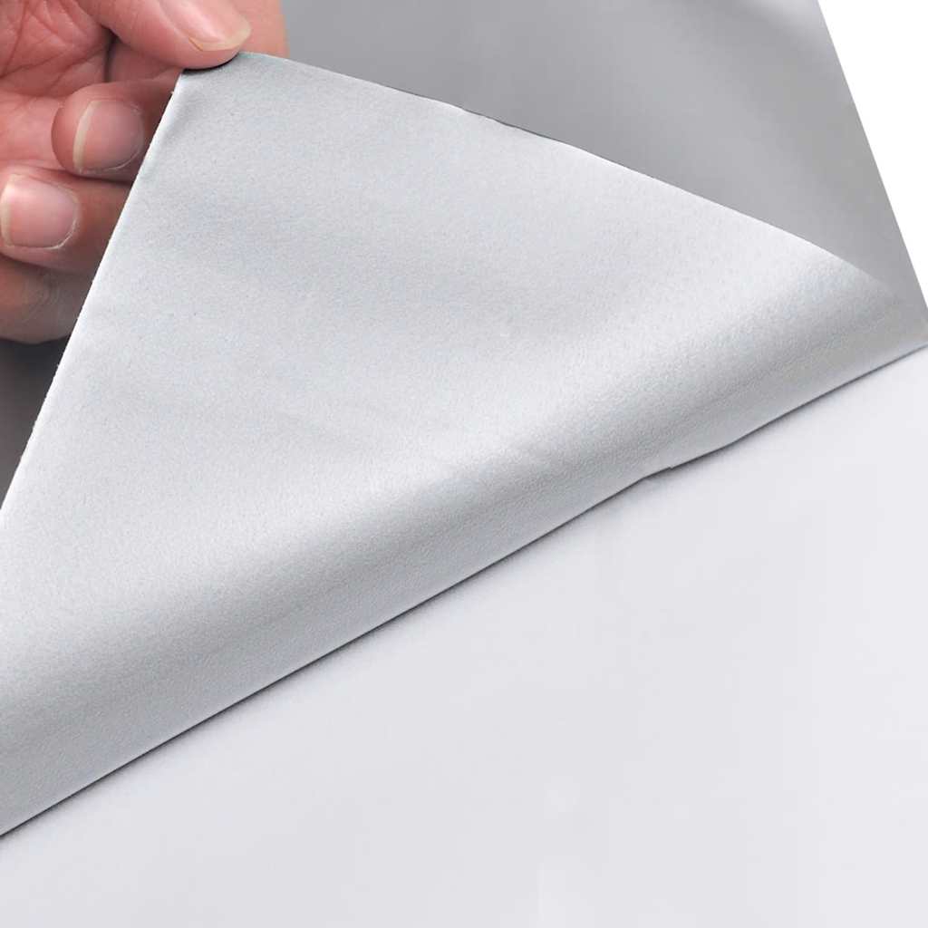 vidaXL Folii auto, 2 buc., argintiu mat, 100x150 cm + 50x150 cm vidaXL Folii auto, 2 buc., argintiu mat, 100x150 cm + 50x150 cm