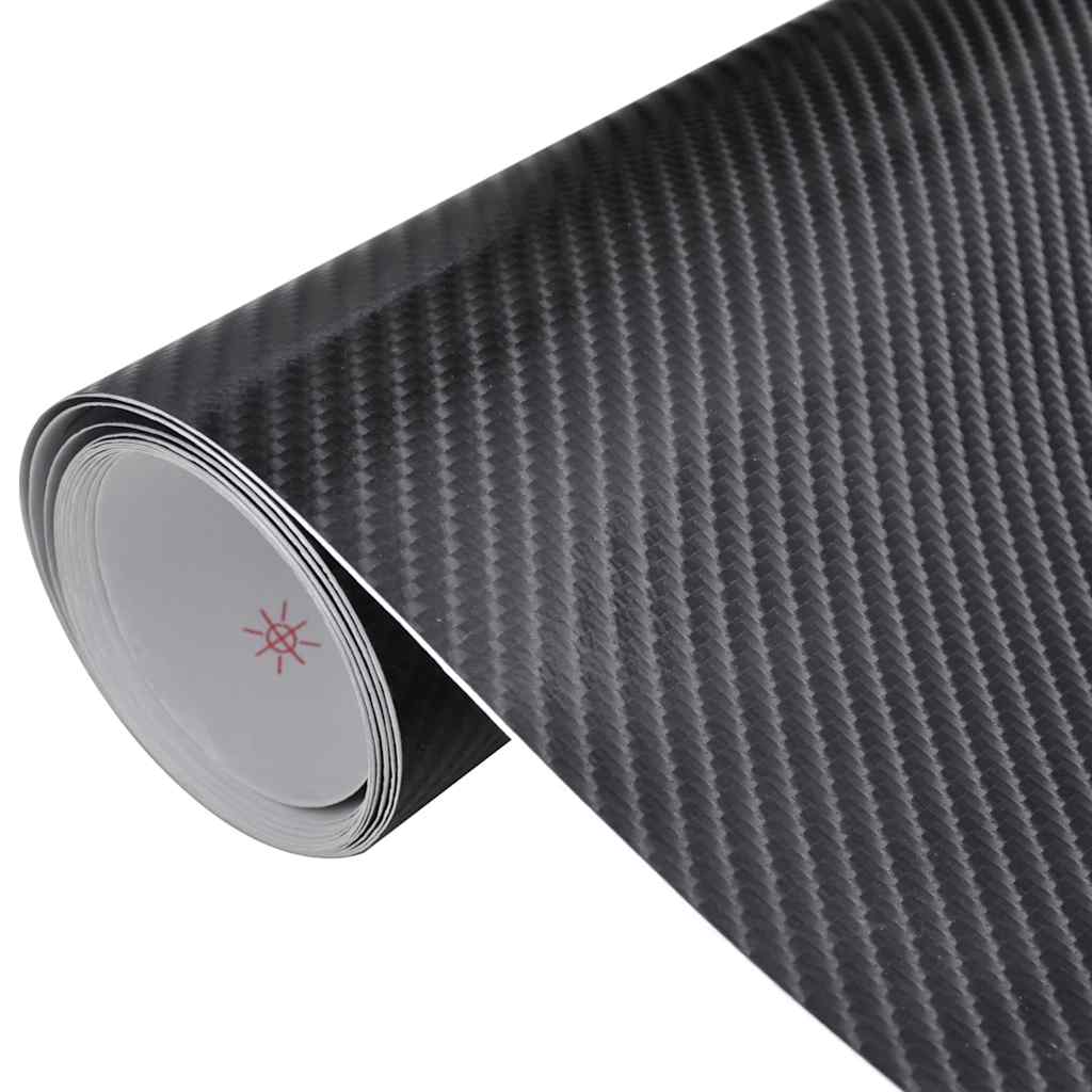vidaXL Folie auto 4D, negru, 100x150 cm vidaXL Folie auto 4D, negru, 100x150 cm