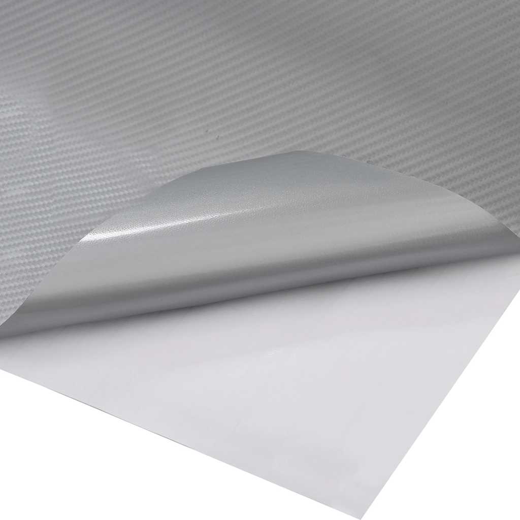 vidaXL Folie auto 4D, argintiu, 100x150 cm vidaXL Folie auto 4D, argintiu, 100x150 cm