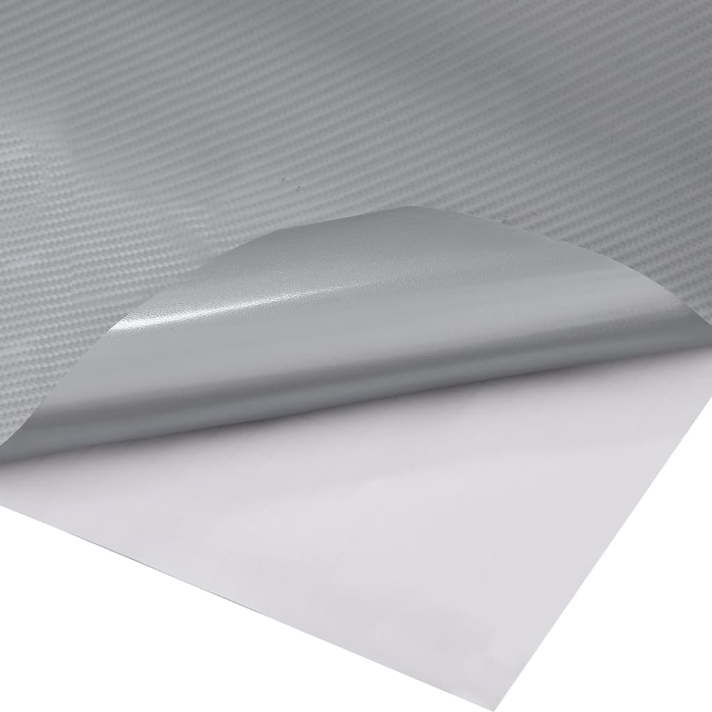 vidaXL Folii auto 4D, 2 buc., argintiu, 100x150 cm vidaXL Folii auto 4D, 2 buc., argintiu, 100x150 cm
