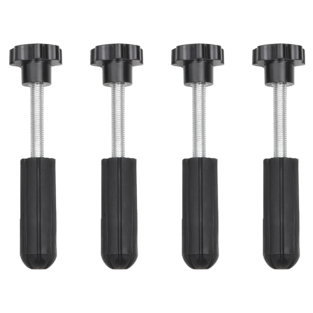 vidaXL Plăci de tracțiune, 2 buc., negru, 107x31x7 cm, nailon vidaXL Plăci de tracțiune, 2 buc., negru, 107x31x7 cm, nailon