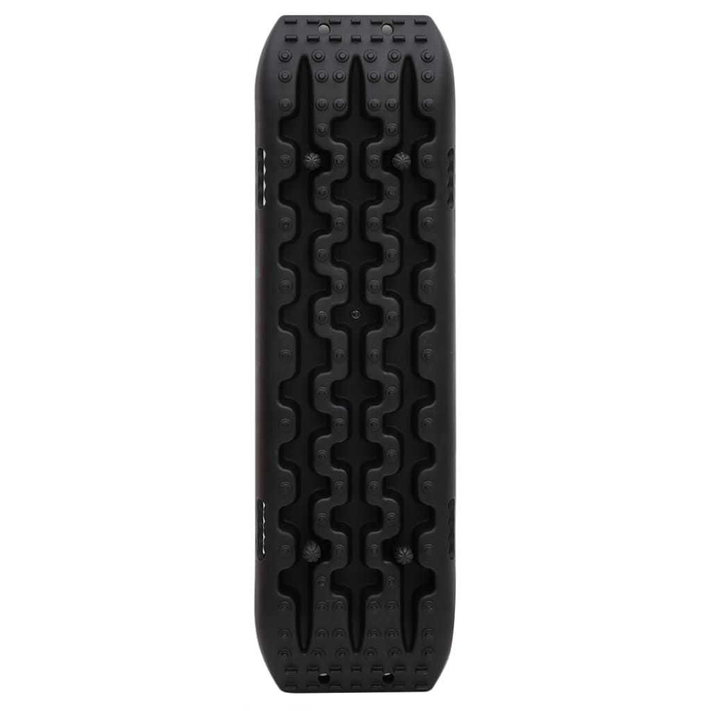 vidaXL Plăci de tracțiune, 2 buc., negru, 106x30,5x7 cm, nailon vidaXL Plăci de tracțiune, 2 buc., negru, 106x30,5x7 cm, nailon