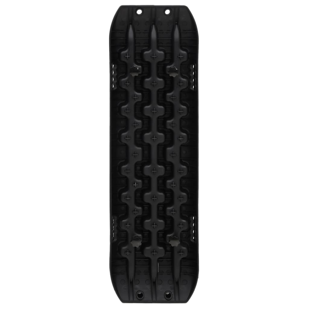 vidaXL Plăci de tracțiune, 2 buc., negru, 106x30,5x7 cm, nailon vidaXL Plăci de tracțiune, 2 buc., negru, 106x30,5x7 cm, nailon