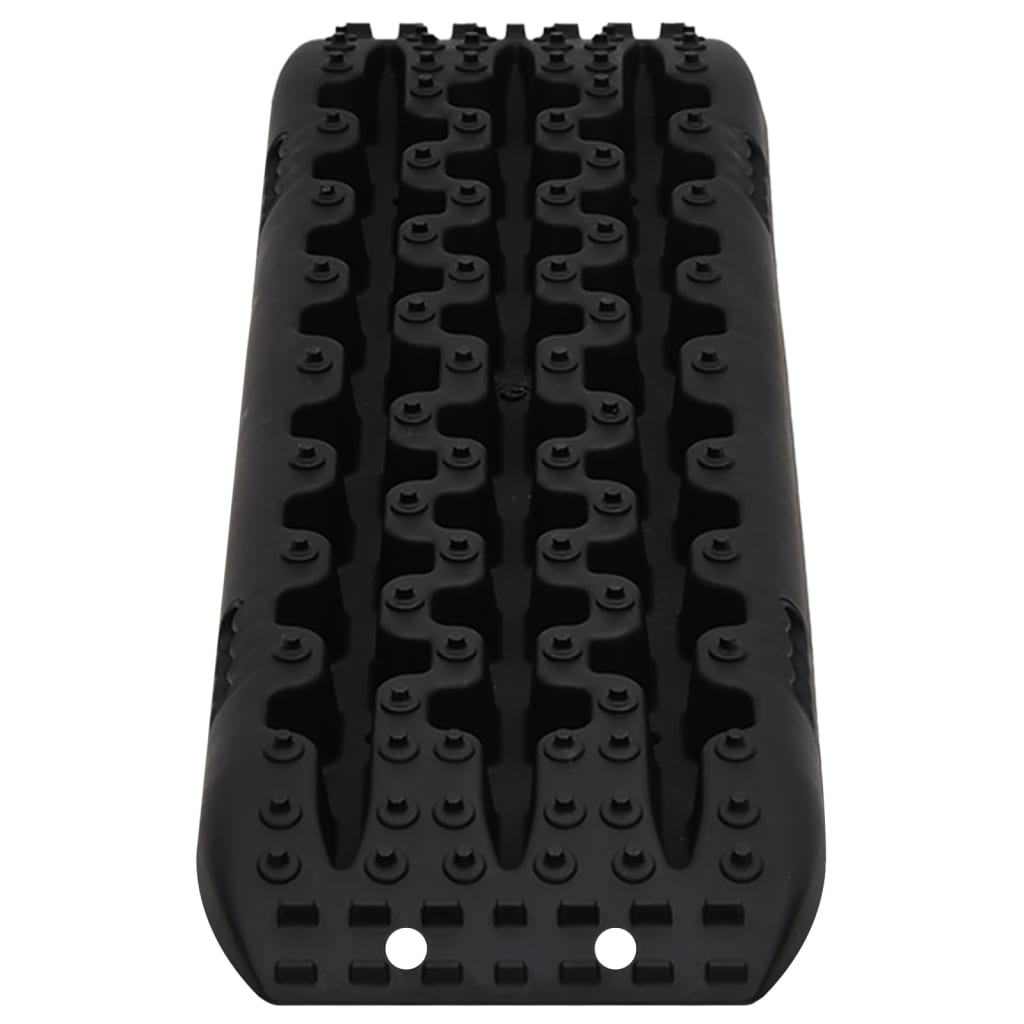 vidaXL Plăci de tracțiune, 2 buc., negru, 106x30,5x7 cm, nailon vidaXL Plăci de tracțiune, 2 buc., negru, 106x30,5x7 cm, nailon