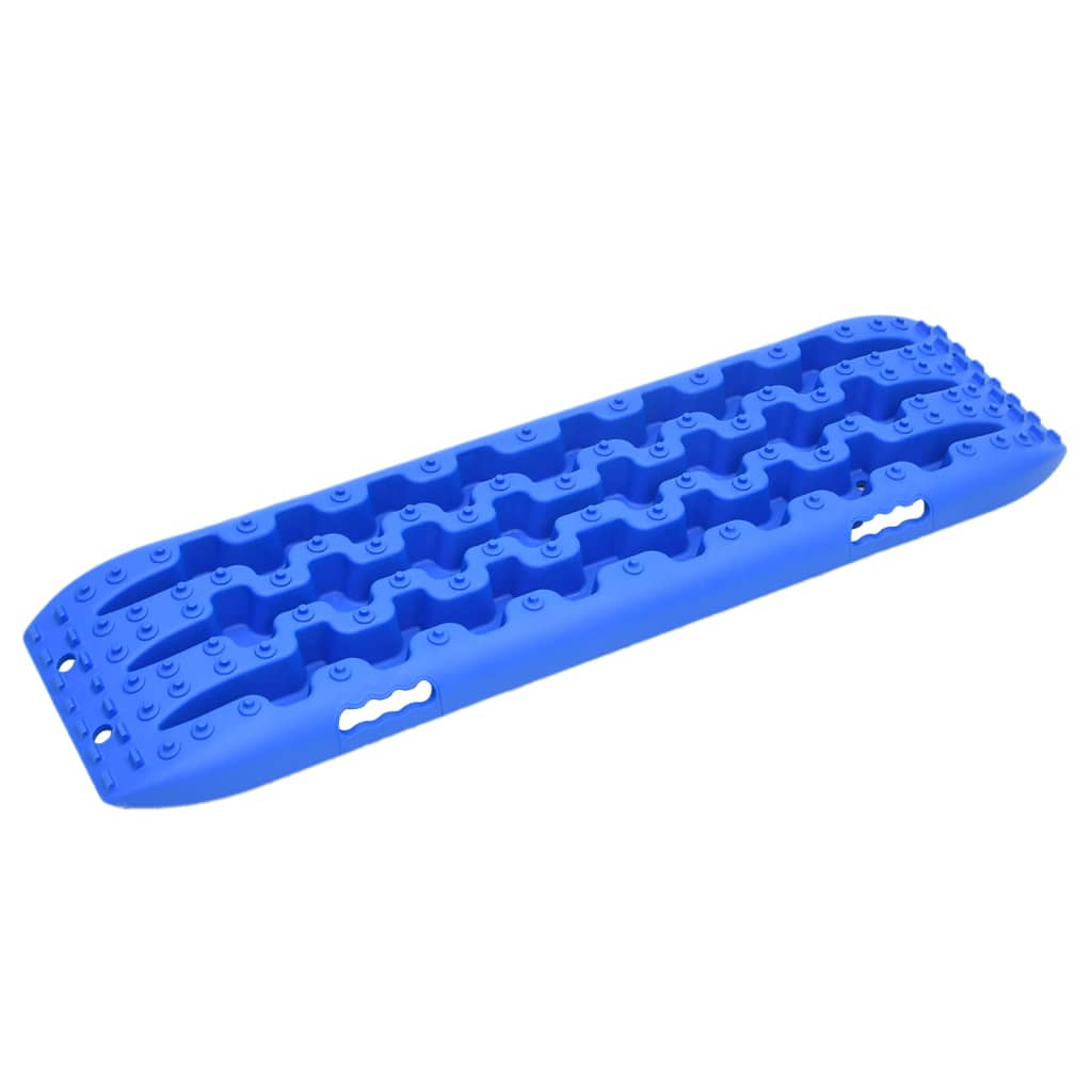 vidaXL Plăci de tracțiune, 2 buc., albastru, 106x30,5x7 cm, nailon vidaXL Plăci de tracțiune, 2 buc., albastru, 106x30,5x7 cm, nailon