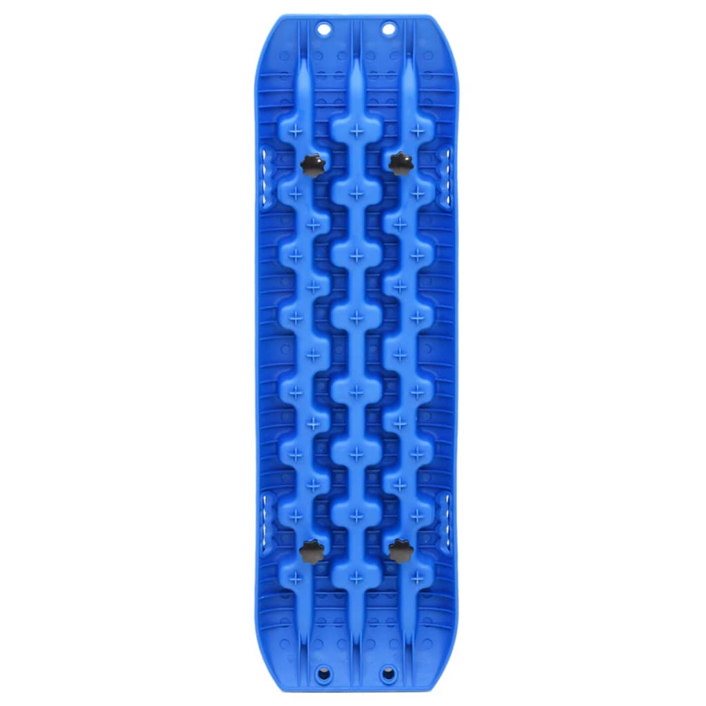 vidaXL Plăci de tracțiune, 2 buc., albastru, 106x30,5x7 cm, nailon vidaXL Plăci de tracțiune, 2 buc., albastru, 106x30,5x7 cm, nailon
