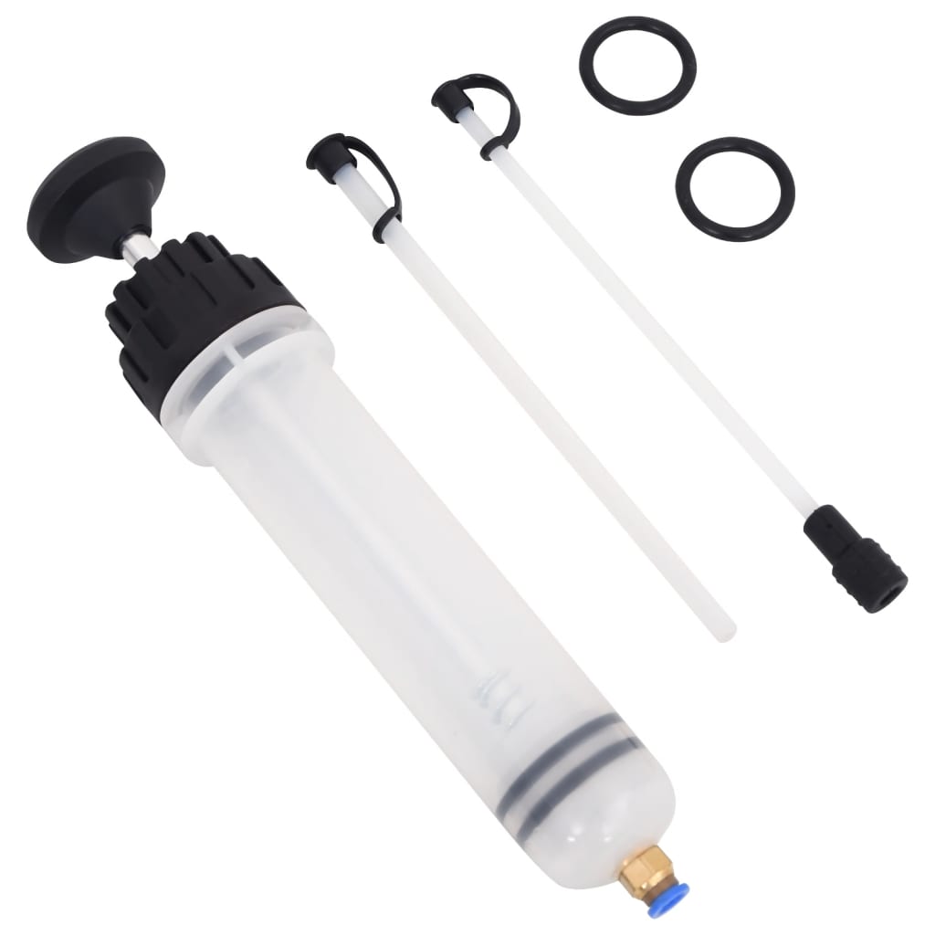 vidaXL Purjor de frână, alb și negru, 0,2 L vidaXL Purjor de frână, alb și negru, 0,2 L