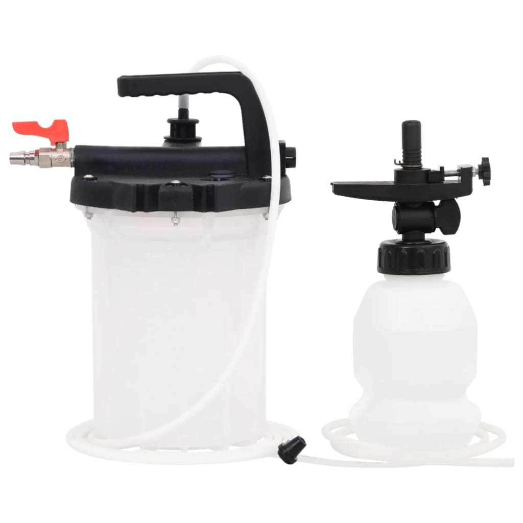 vidaXL Purjor de frână, alb și negru, 3 L vidaXL Purjor de frână, alb și negru, 3 L