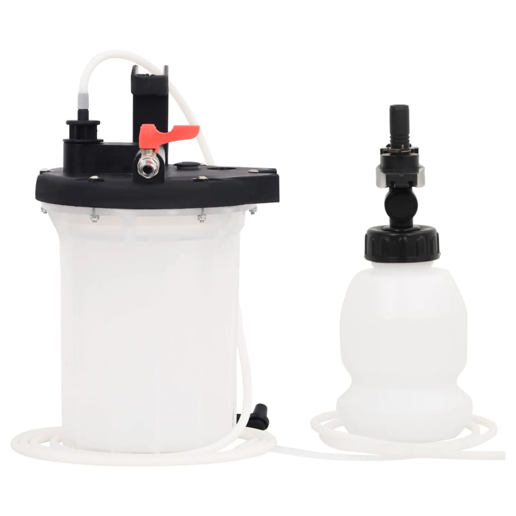 vidaXL Purjor de frână, alb și negru, 3 L vidaXL Purjor de frână, alb și negru, 3 L