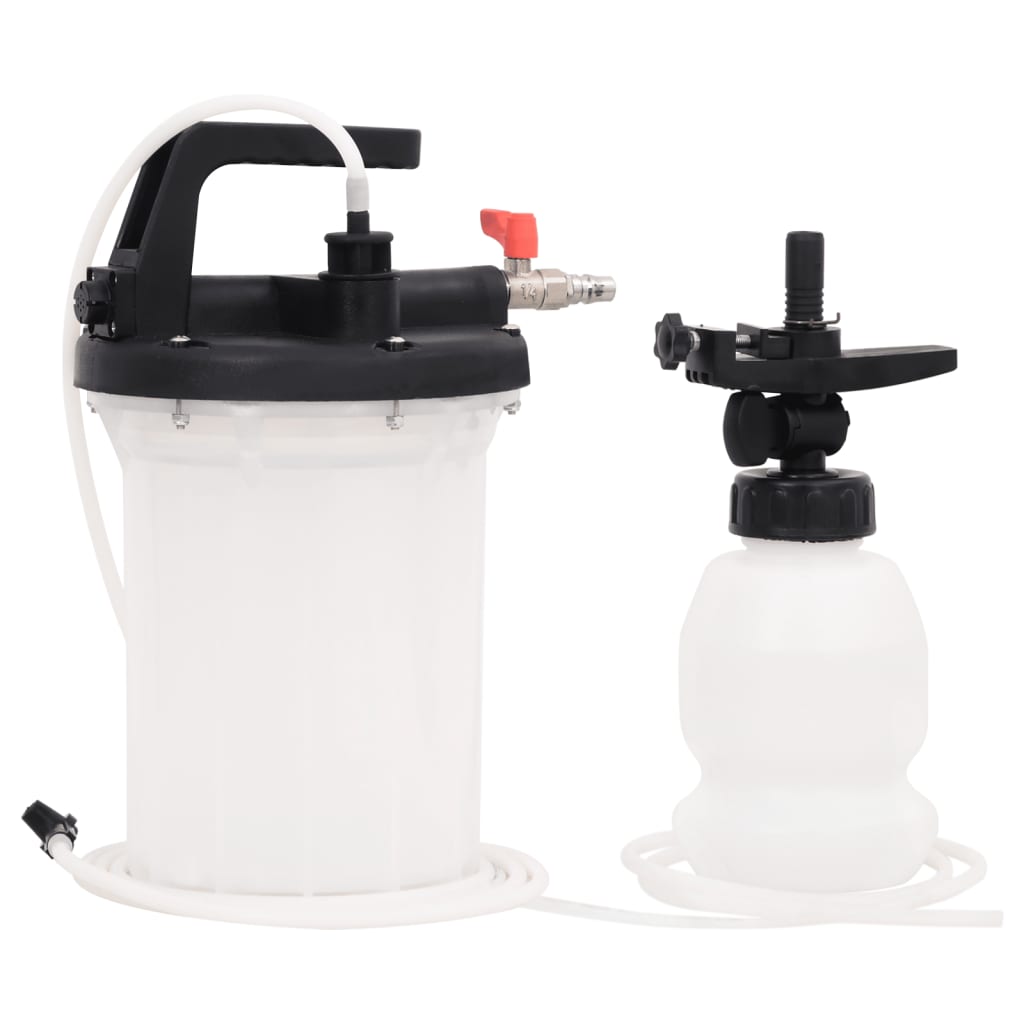vidaXL Purjor de frână, alb și negru, 3 L vidaXL Purjor de frână, alb și negru, 3 L