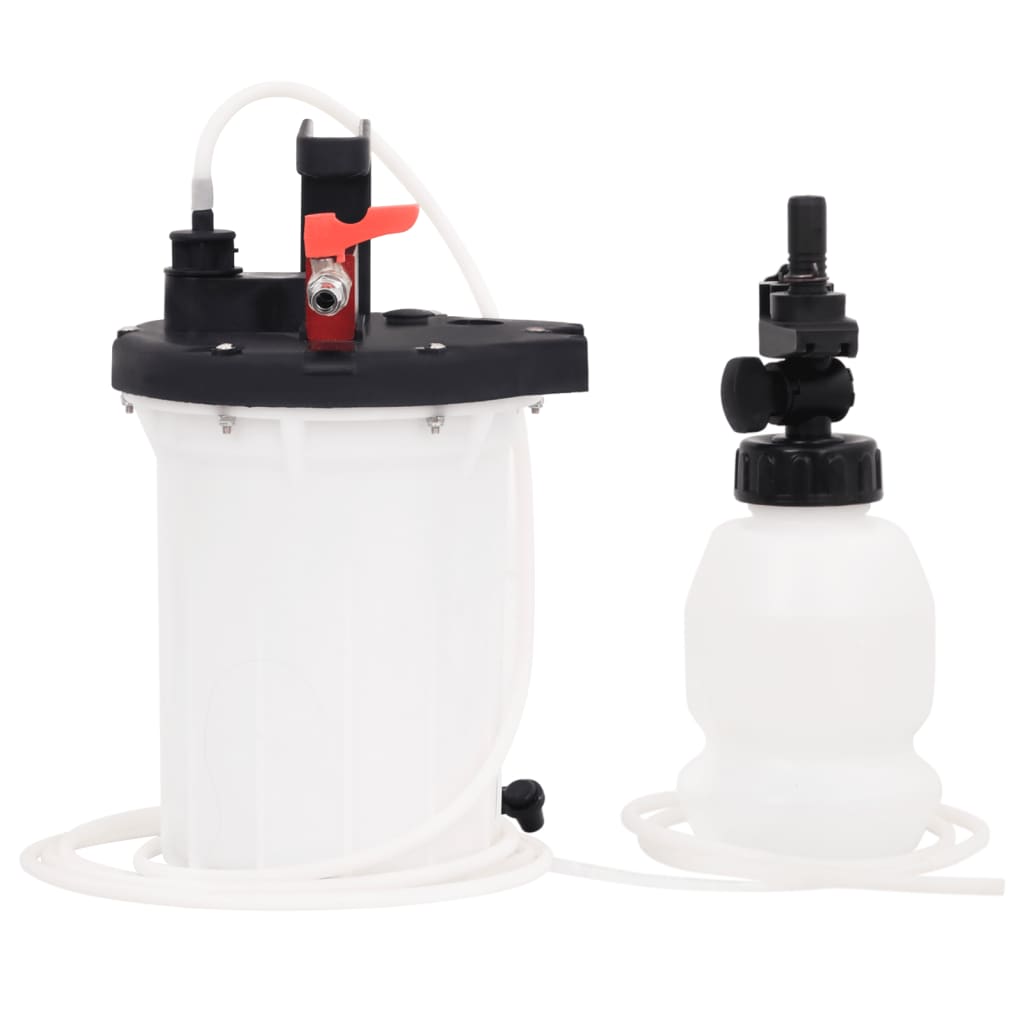 vidaXL Purjor de frână, alb și negru, 3 L vidaXL Purjor de frână, alb și negru, 3 L