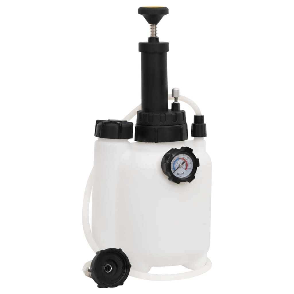 vidaXL Purjor de frână, alb și negru, 3 L vidaXL Purjor de frână, alb și negru, 3 L