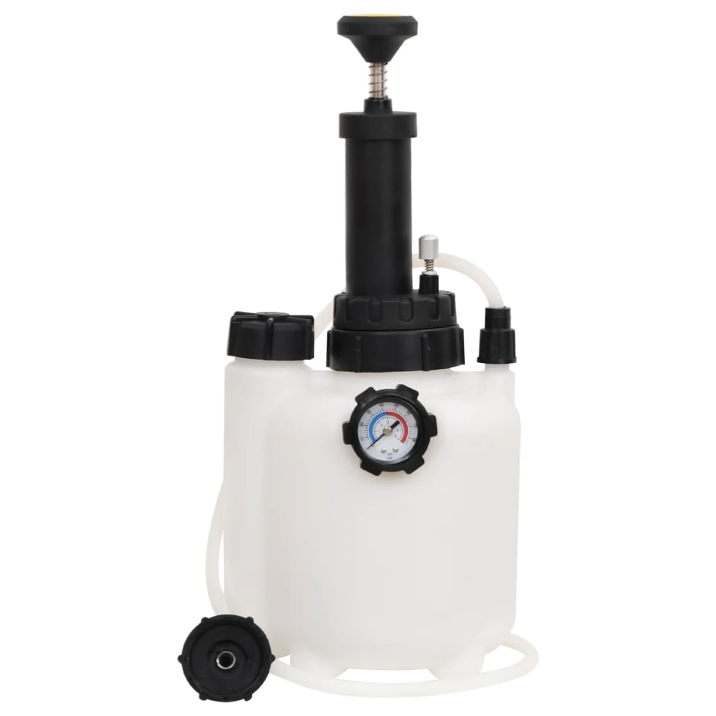 vidaXL Purjor de frână, alb și negru, 3 L vidaXL Purjor de frână, alb și negru, 3 L